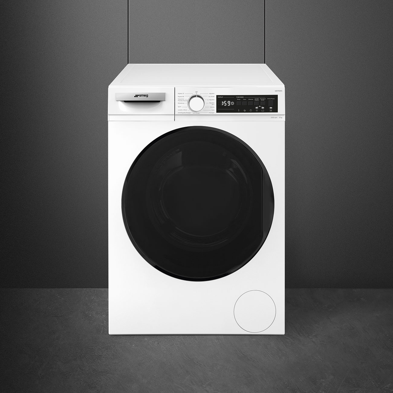 8 kg Free-standing washing machine Smeg_2