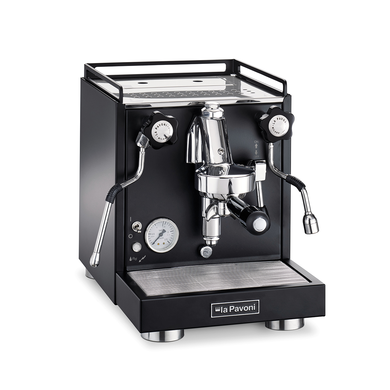 La Pavoni | Semiprofessionell kaffemaskin Mattsvart - LPSCCB01EU_1
