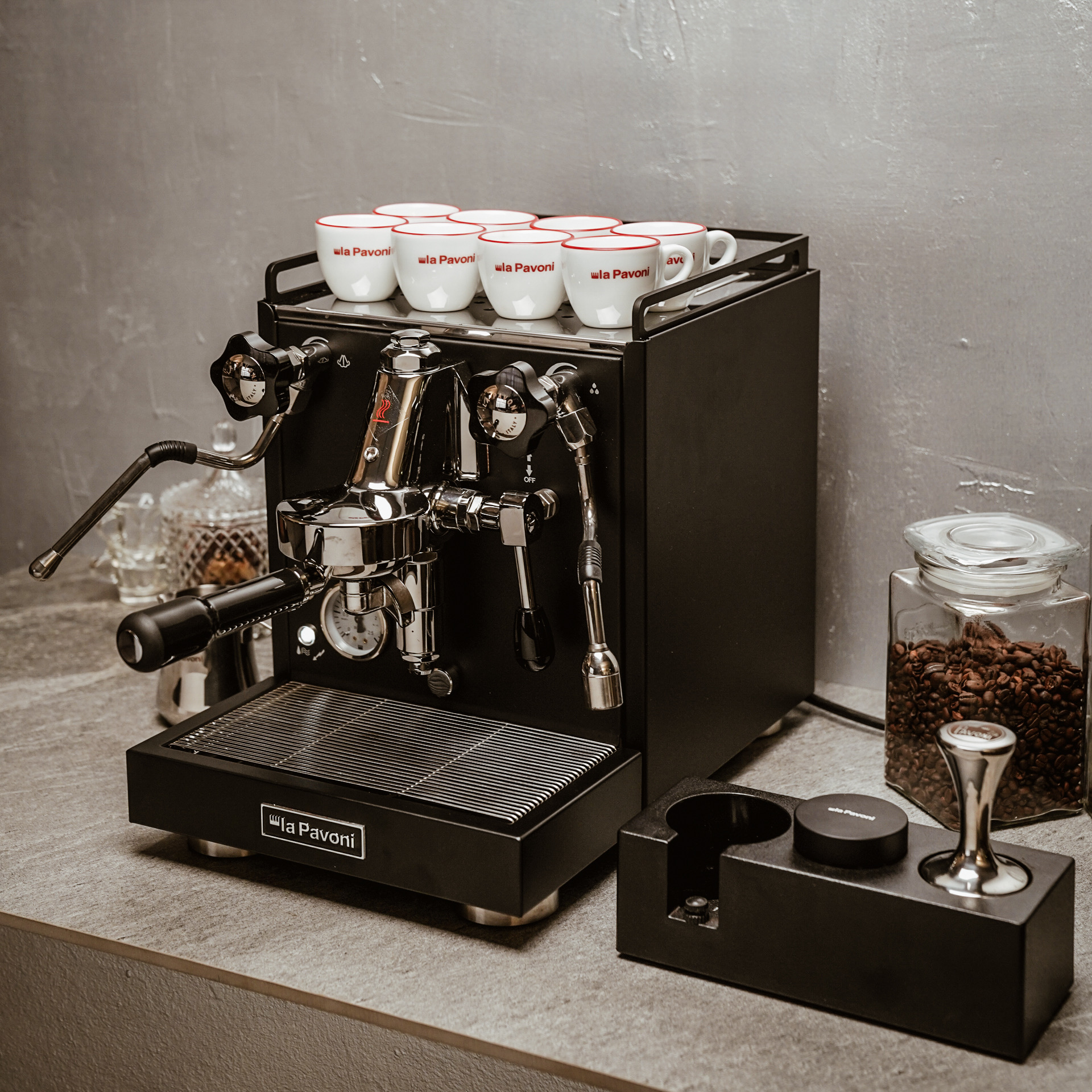 La Pavoni | Semiprofessionell kaffemaskin Mattsvart - LPSCCB01EU_7