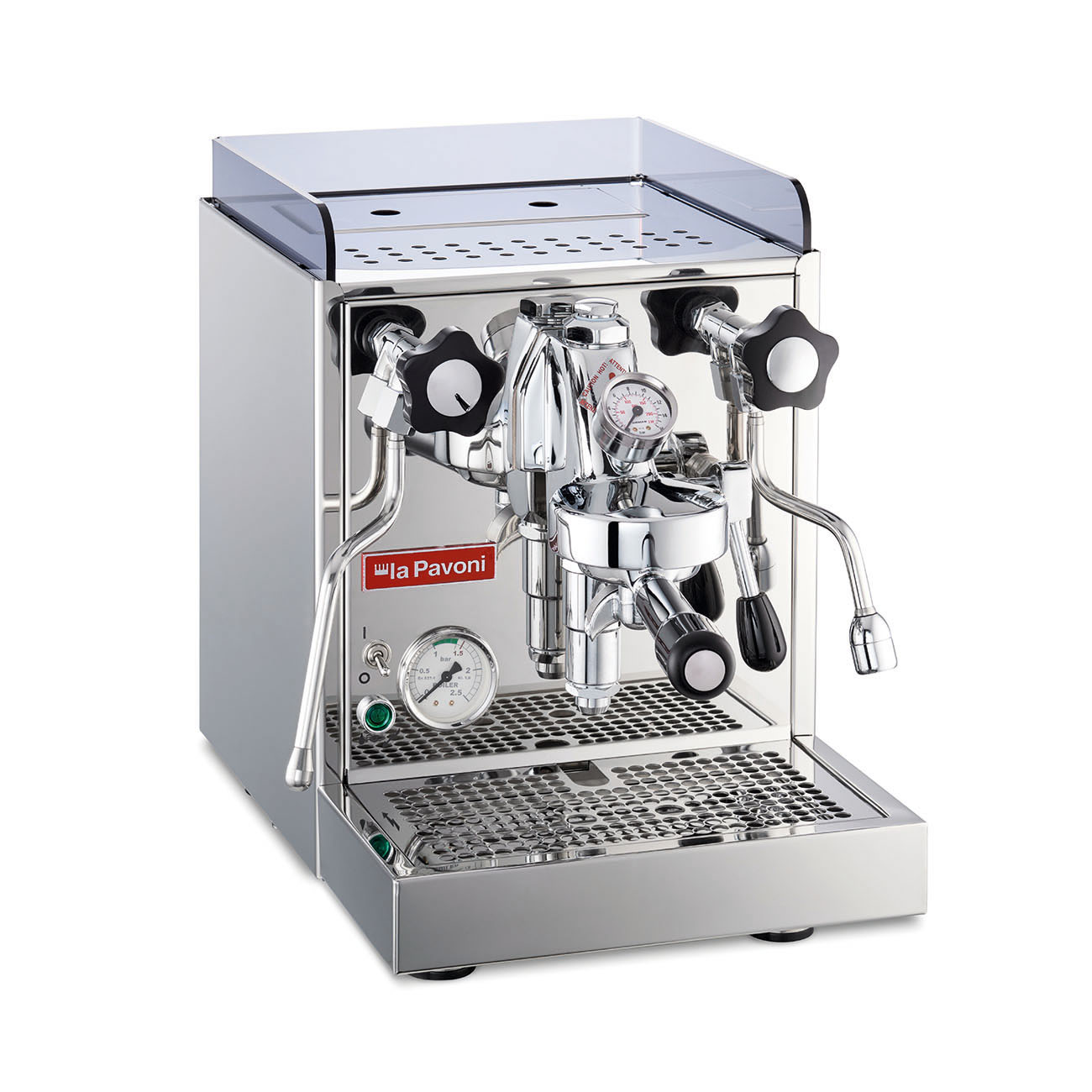 La Pavoni | Semi-profesjonell espressomaskin Rustfritt stål - LPSCCC01EU_1