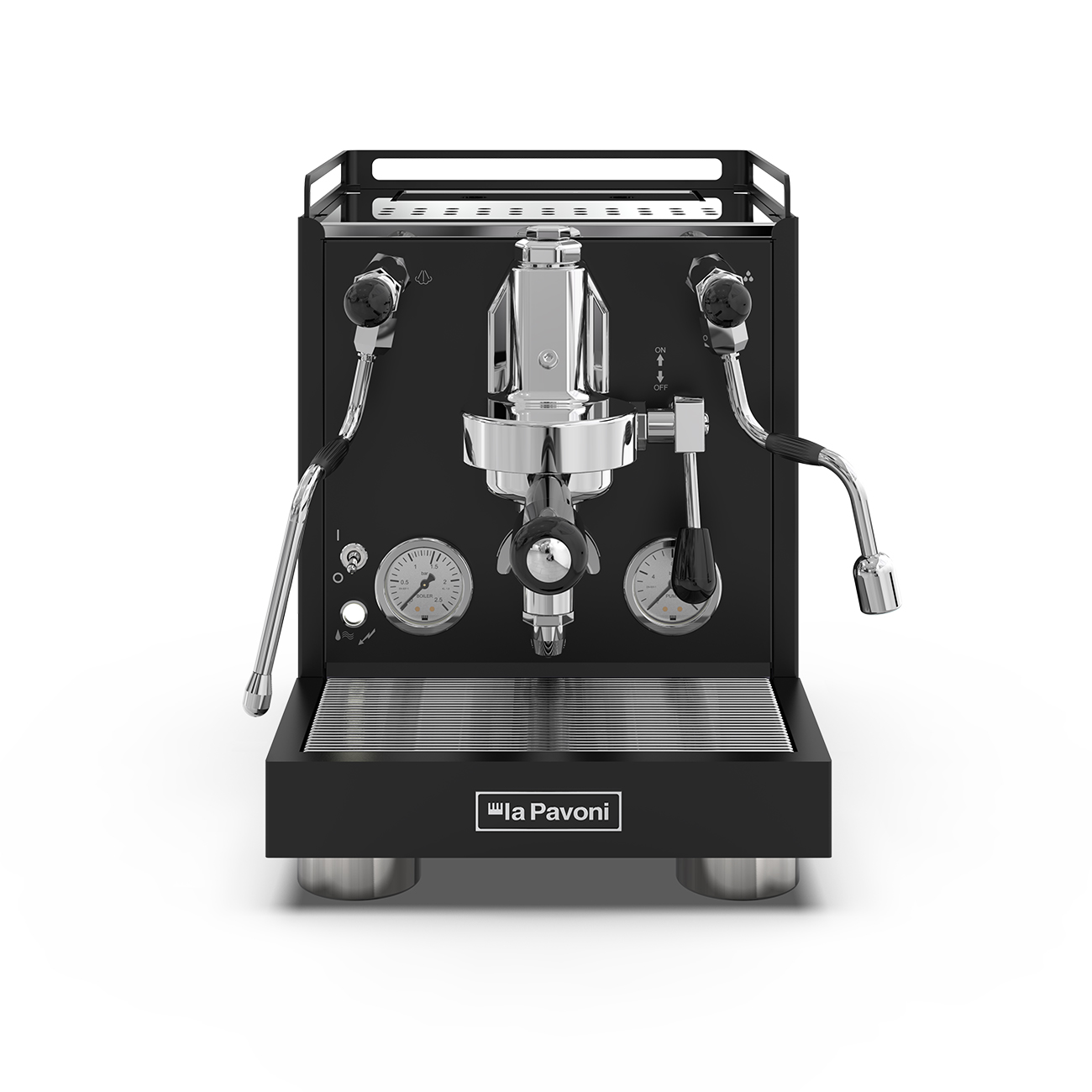 La Pavoni | Semi-profesjonell espressomaskin Matt Sort - LPSCVB01NO_1