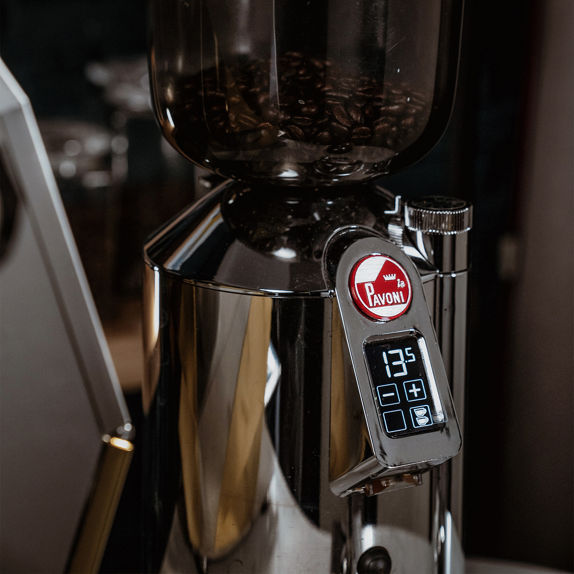La Pavoni | Semiprofessionell kaffemaskin Rostfritt stål och guld - LPSDIG03EU_8