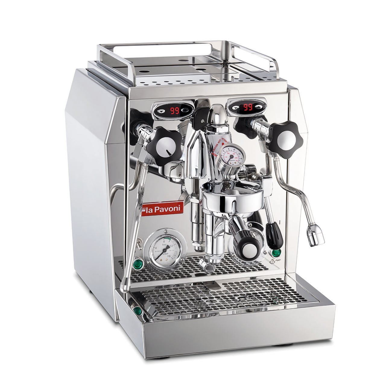 La Pavoni | Semiprofessionell kaffemaskin Rostfritt stål - LPSGEG03NO_1