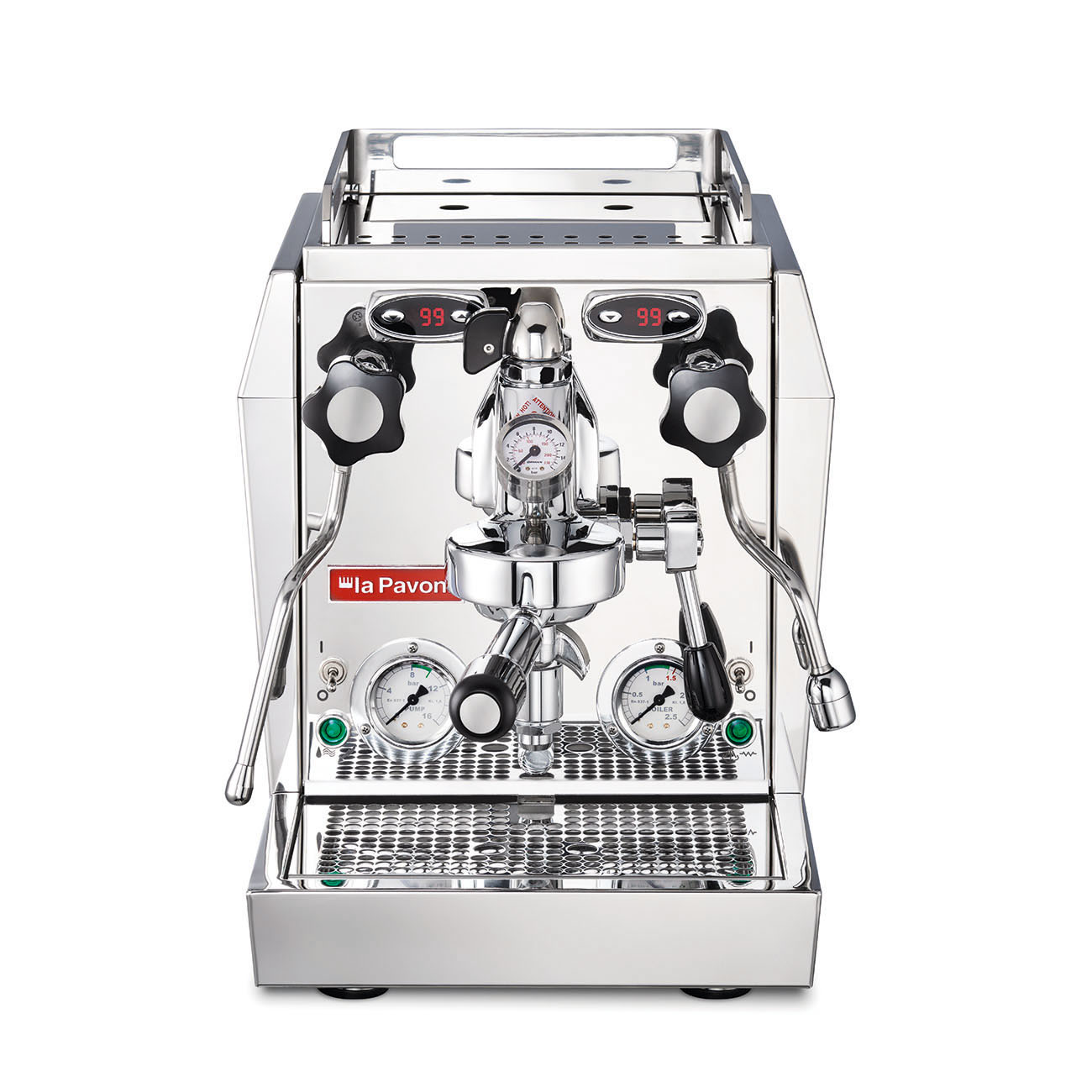 La Pavoni | Semi-Professionel Kaffemaskine Rustfrit stål - LPSGEG03NO_2