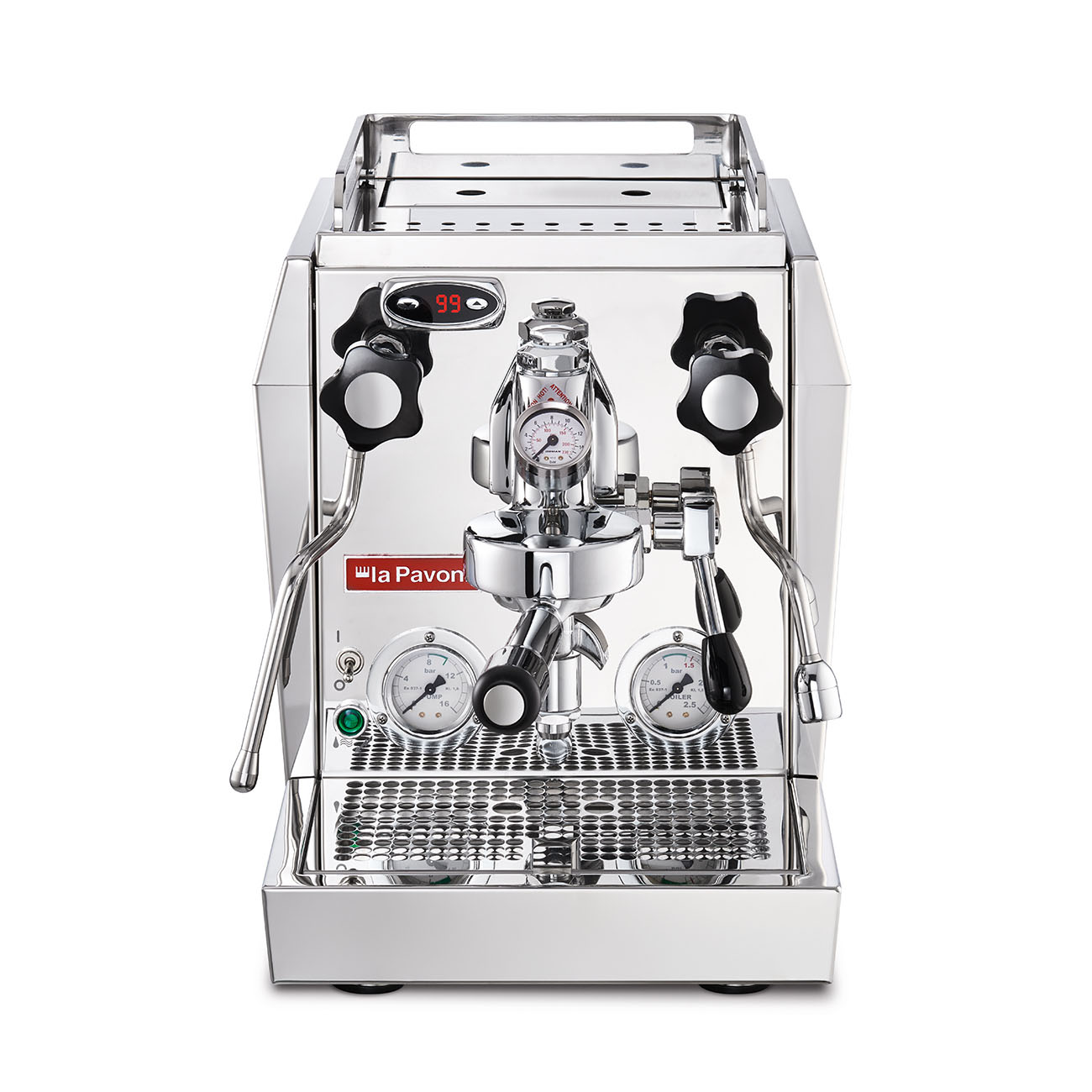 La Pavoni | Semiprofessionell kaffemaskin Rostfritt stål - LPSGEV02NO_2