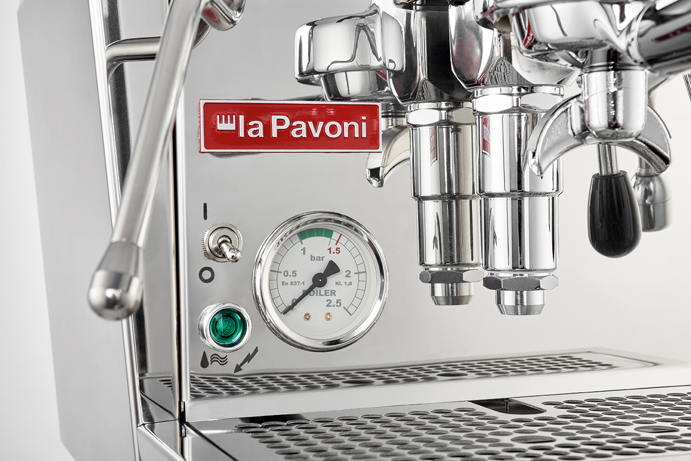 La Pavoni | Semi-profesjonell espressomaskin Rustfritt stål - LPSGIM01EU_4
