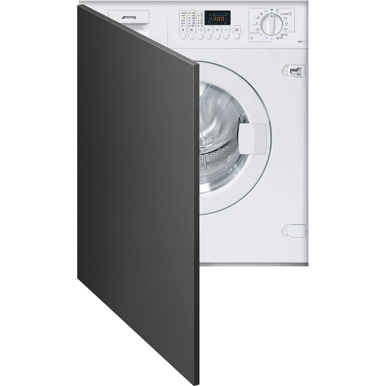 Smeg | Vit Helintegrerad Tvättmaskin och torktumlare 60 cm | LSIA147_1