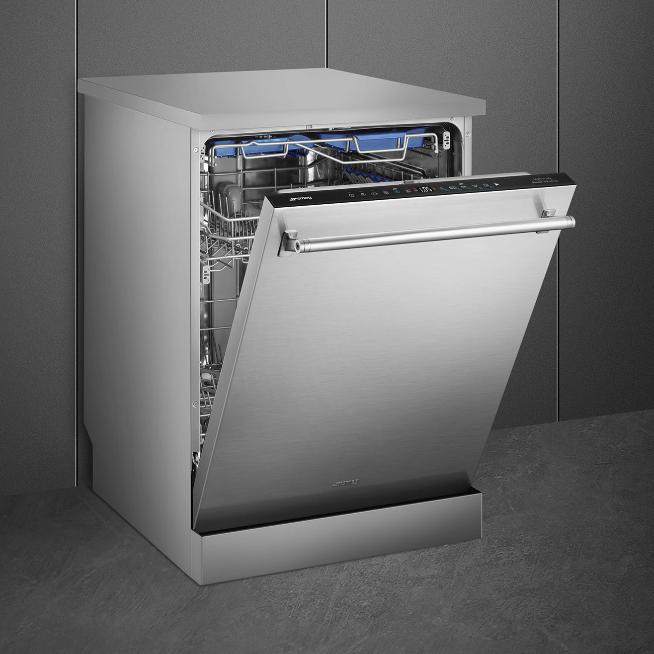 Free-standing dishwasher 60 cm Smeg_5