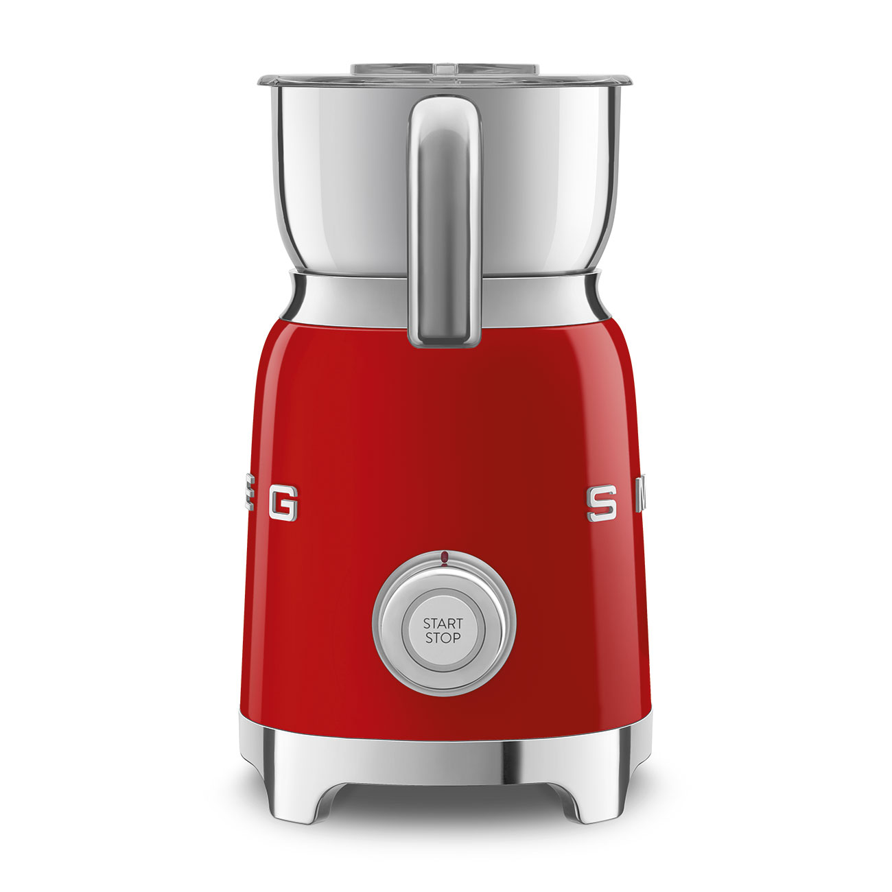 Red Milk Frother MFF01RDSA Smeg_2