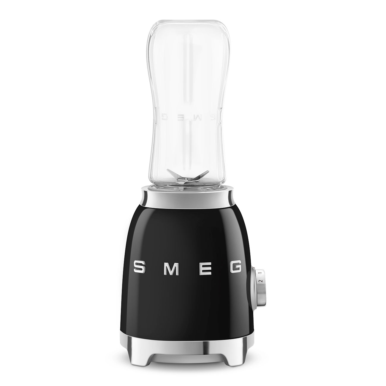 Mini batidora de vaso Negro PBF01BLEU Smeg_1