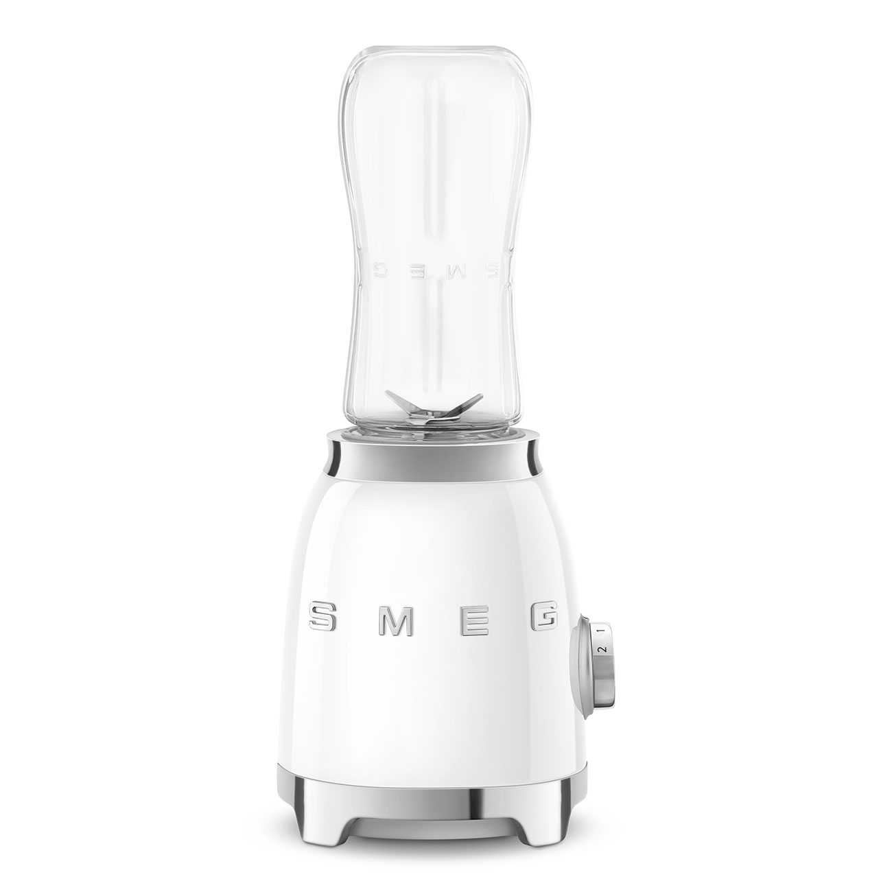 White mini blender by Smeg - PBF01WHUK_1