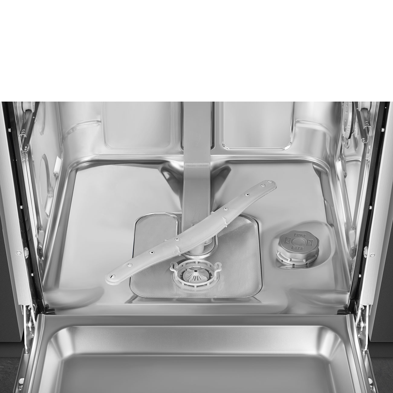 Partially-integrated built-in dishwasher 60 cm Smeg_9