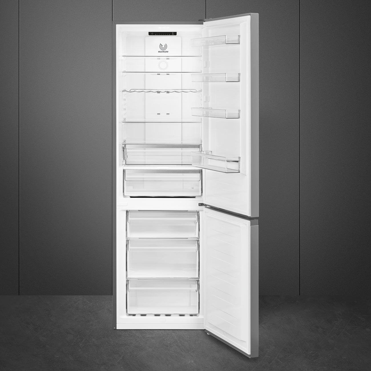 Bottom Mount Free standing refrigerator - Smeg_1