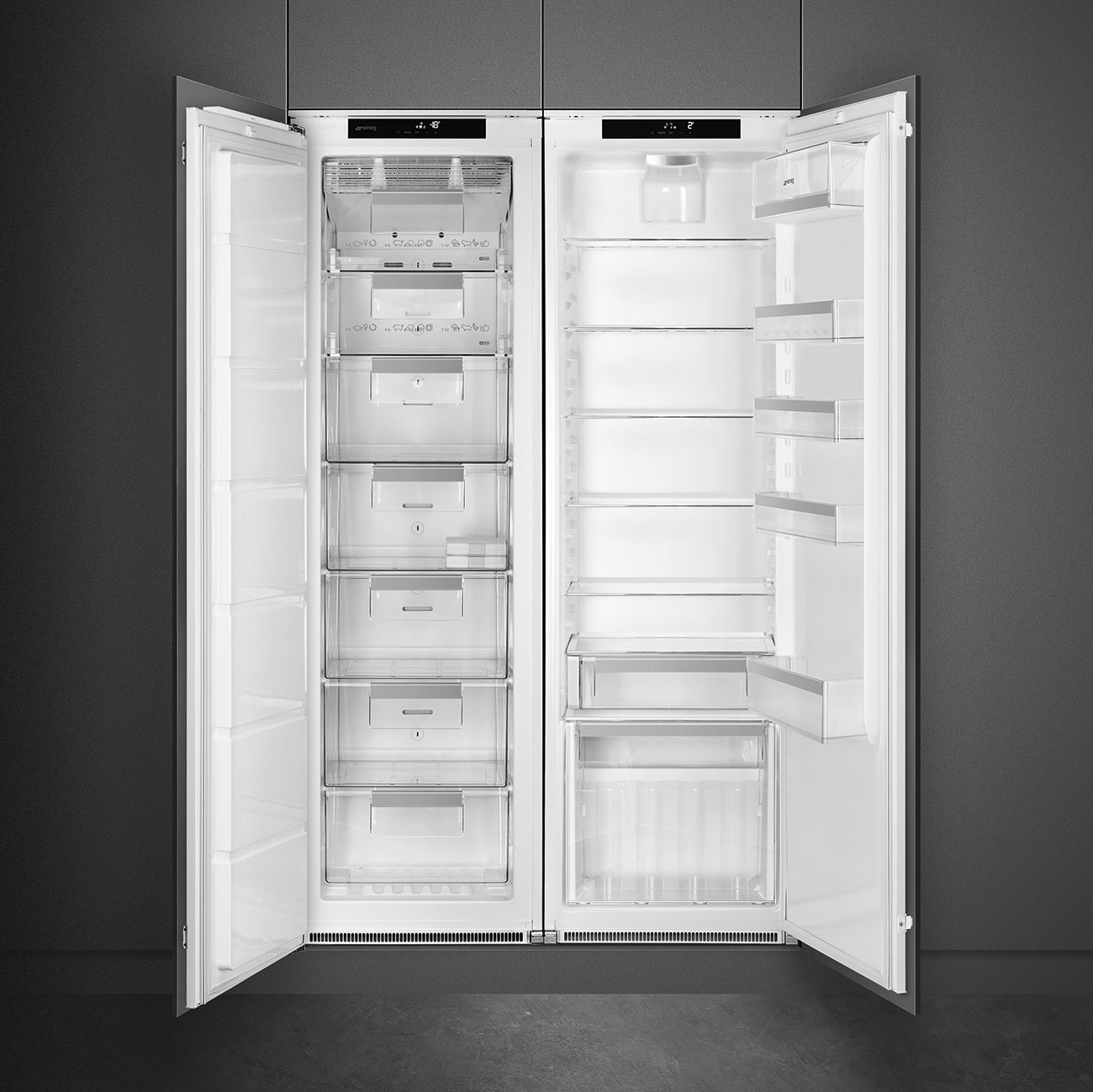 Smeg | Innbygd Kjøleskap Hvit - S8L1743E_2