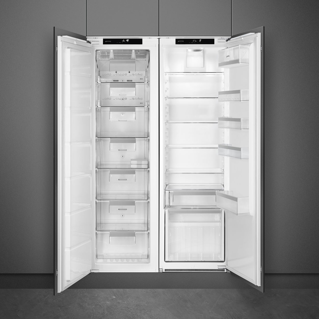 Enkeldeurs Inbouw koelkast - Smeg_2