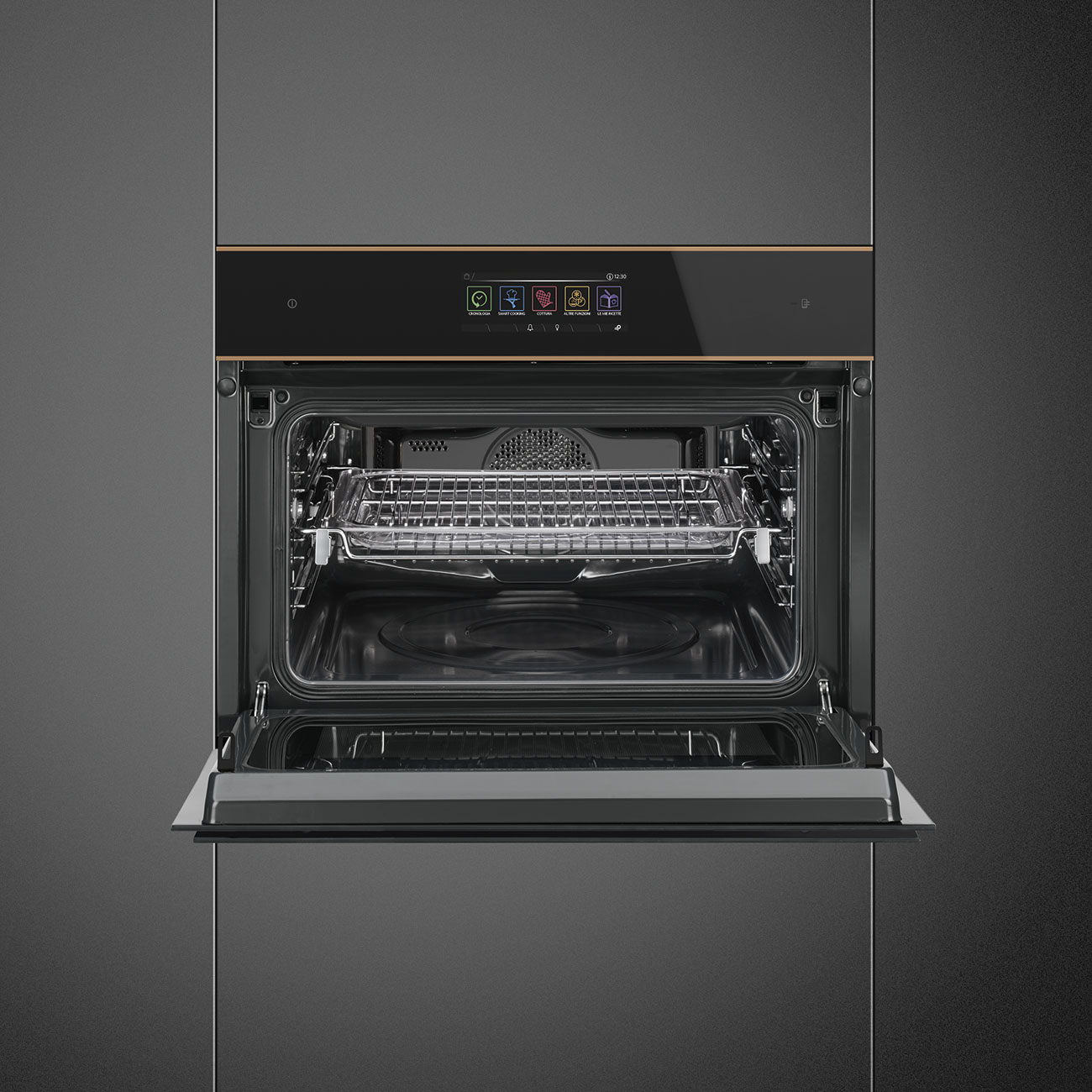 Combi Microwave Compact oven 45cm compact Smeg_4