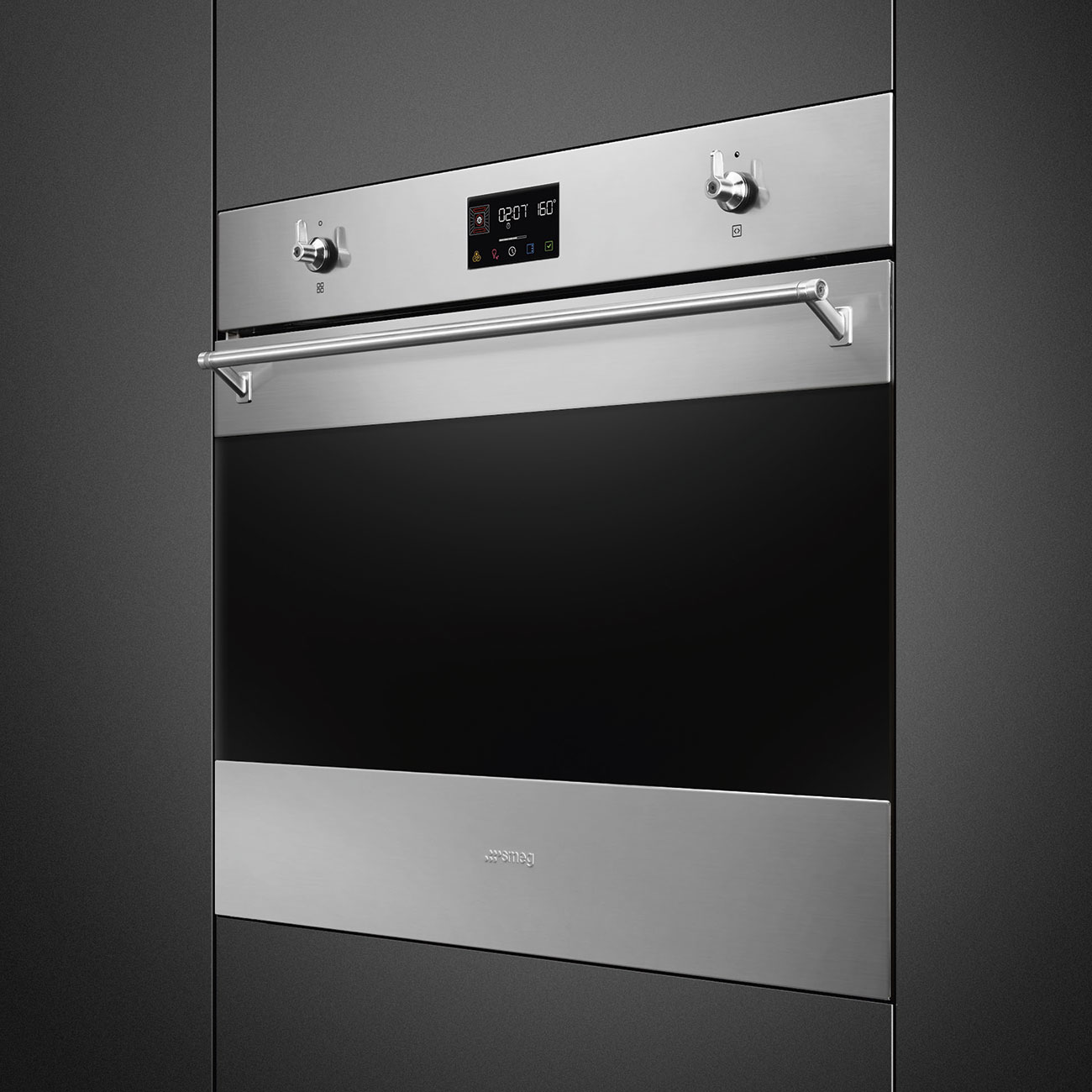 Thermo-ventilated Oven 70cm Smeg_2