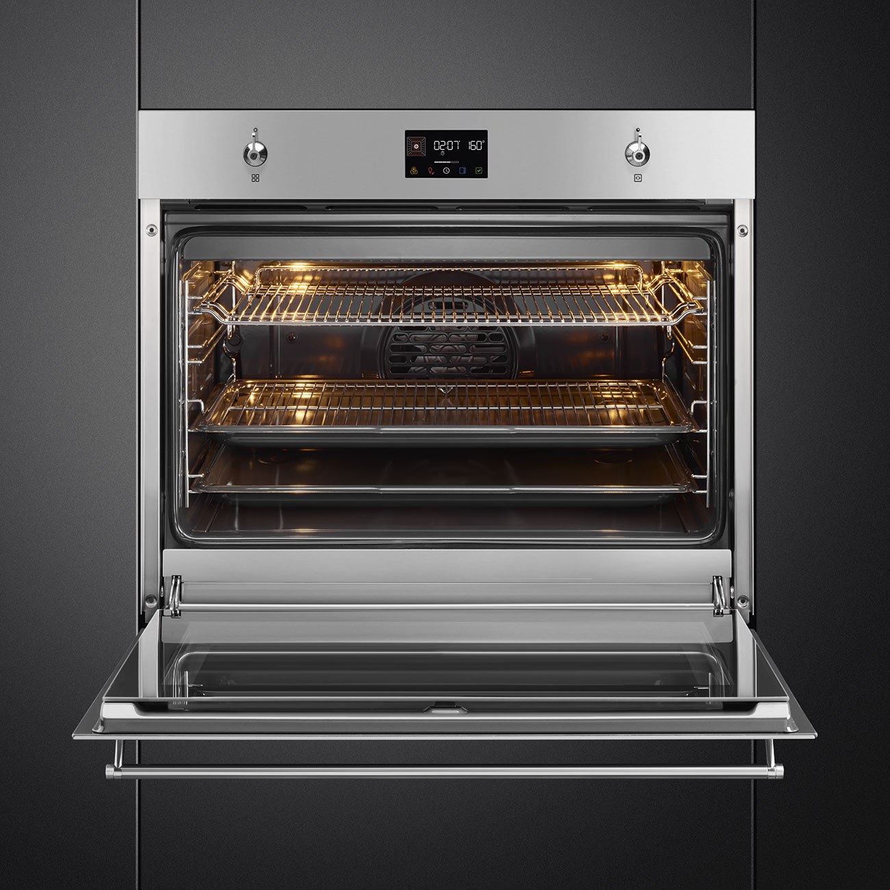 Oven Thermo-ventilated 70cm Smeg_3