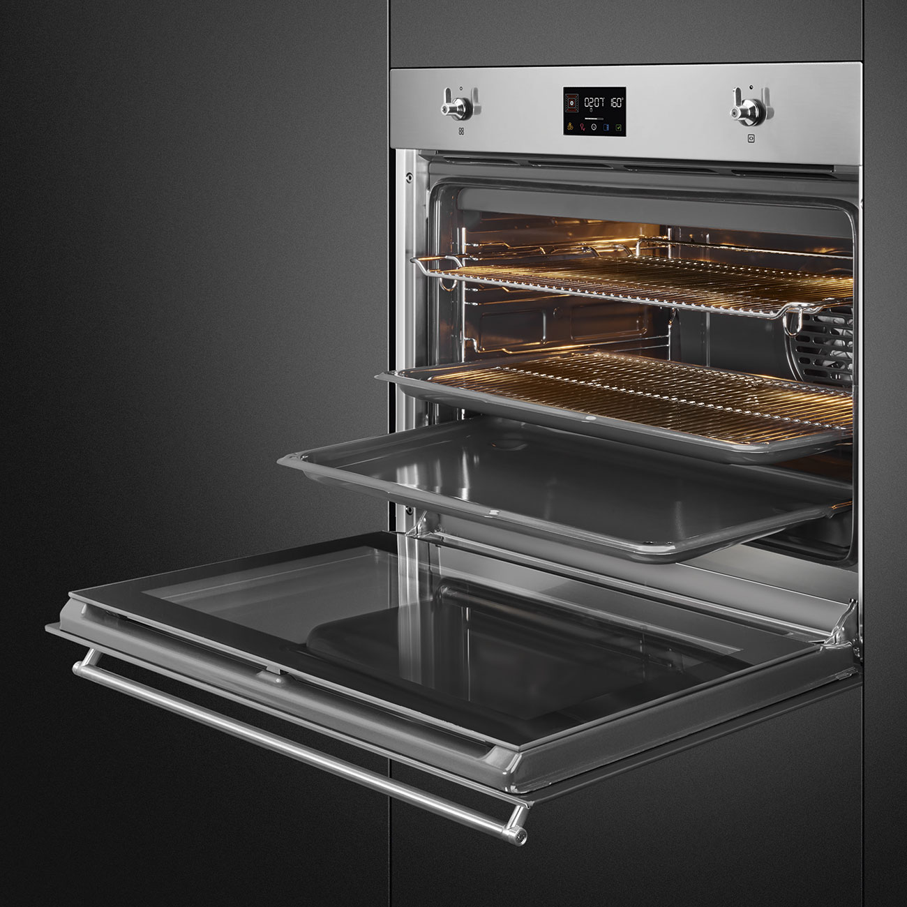 Thermo-ventilated Oven 70cm Smeg_4