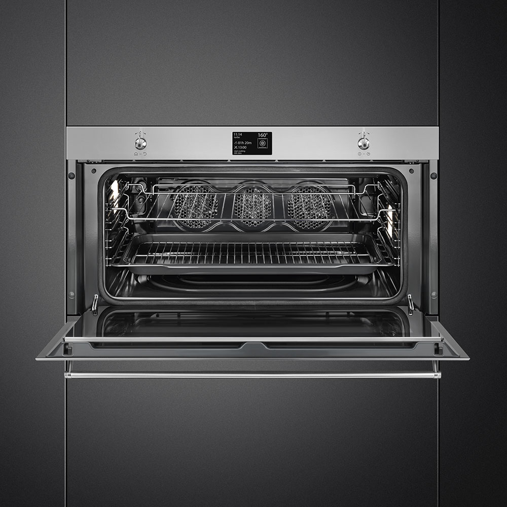 Thermo-ventilated Oven Reduced height 90cm Smeg_3