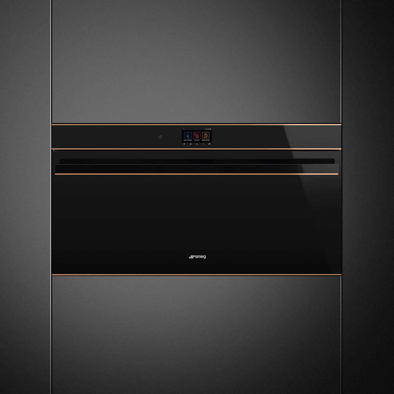 Thermo-ventilated Oven Reduced height 90cm Smeg_2