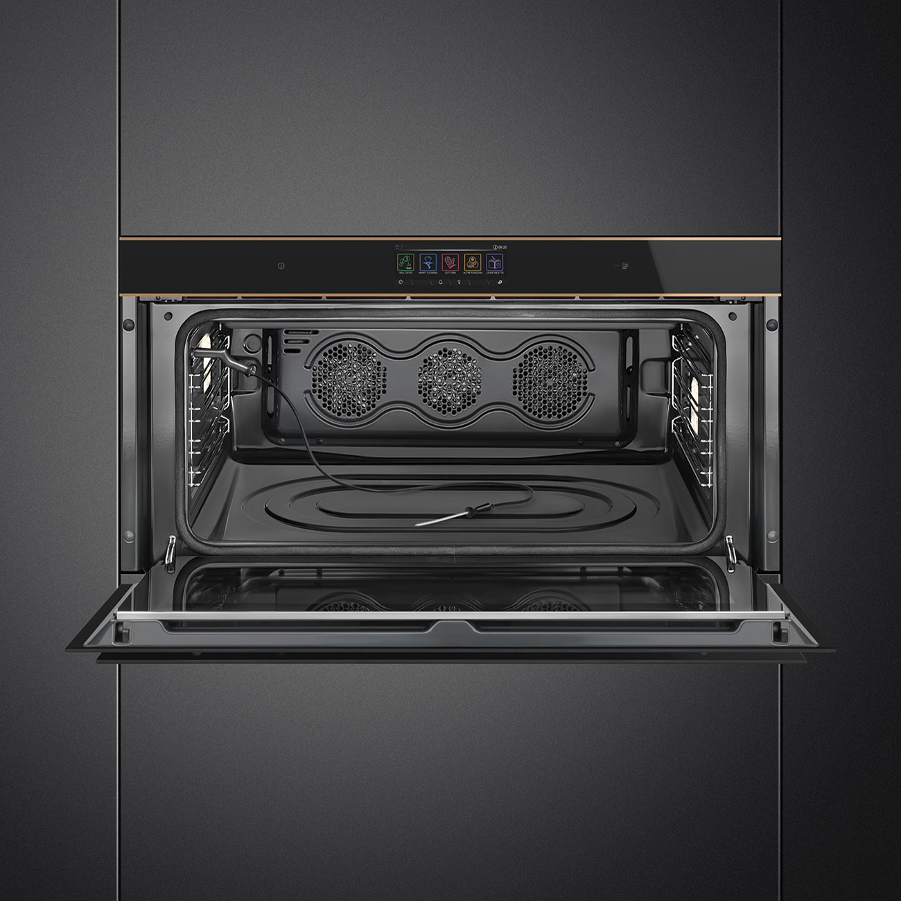 Wi-Fi Thermo-ventilated Oven Reduced height 90cm Smeg_3