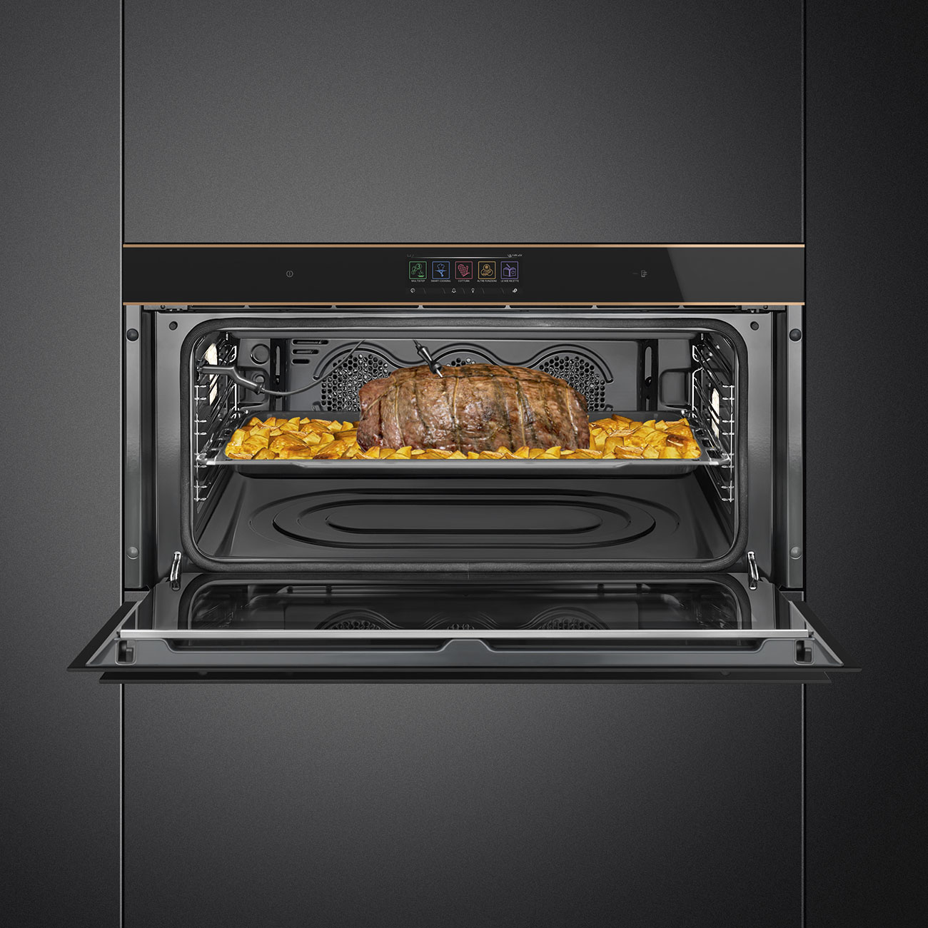 Wi-Fi Thermo-ventilated Oven Reduced height 90cm Smeg_6