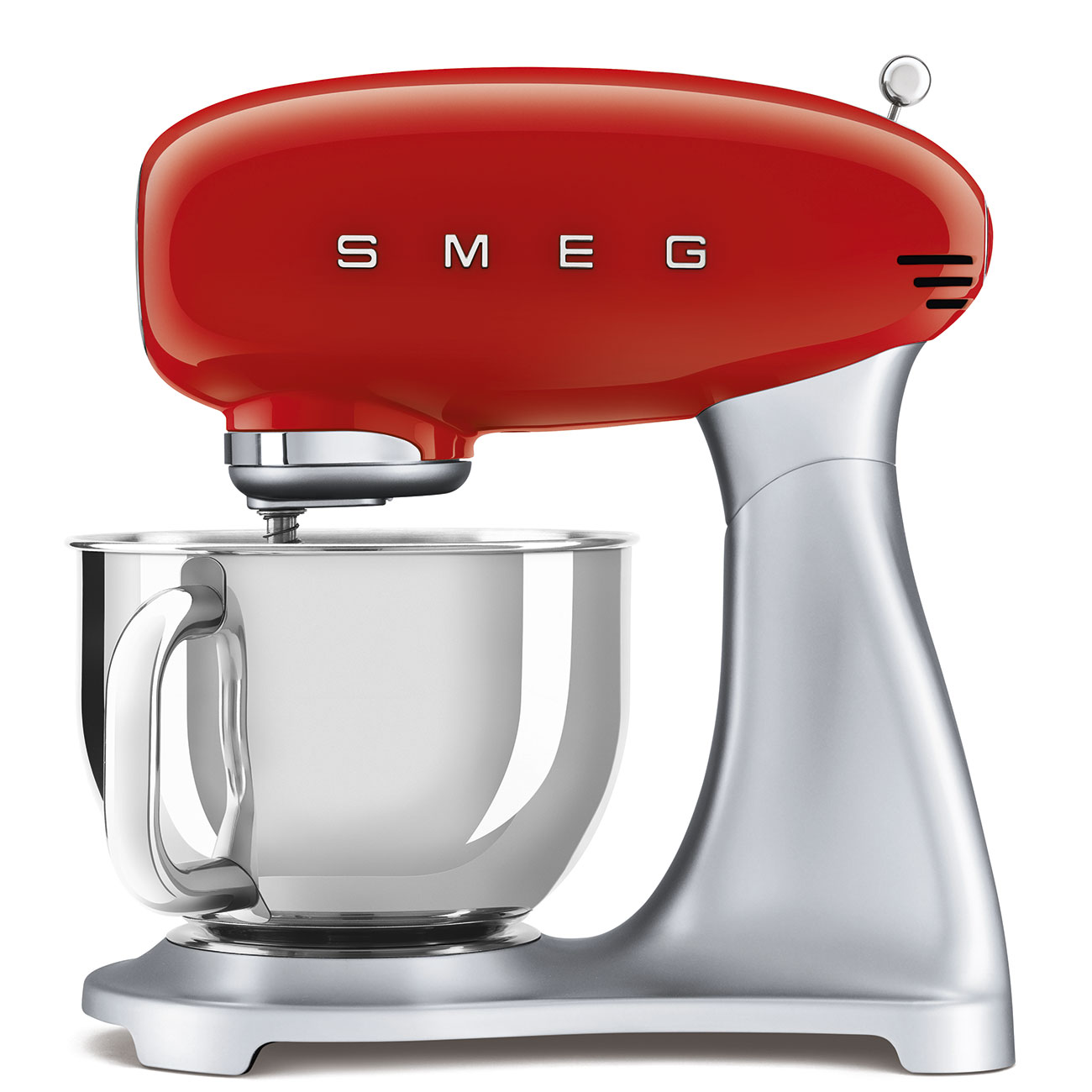 Red Stand Mixer with 4.8l stainless steel bowl - SMF02RDUK_1
