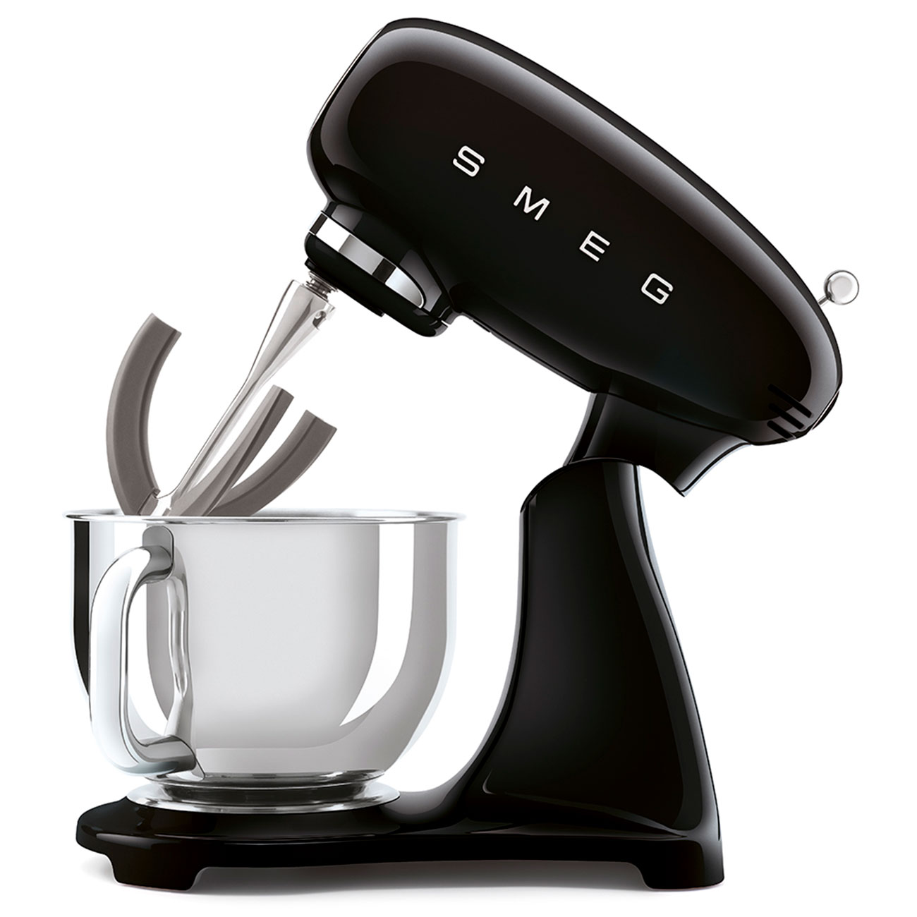 Black Food Mixer with 4.8l stainless steel bowl - SMF03BLUK_4