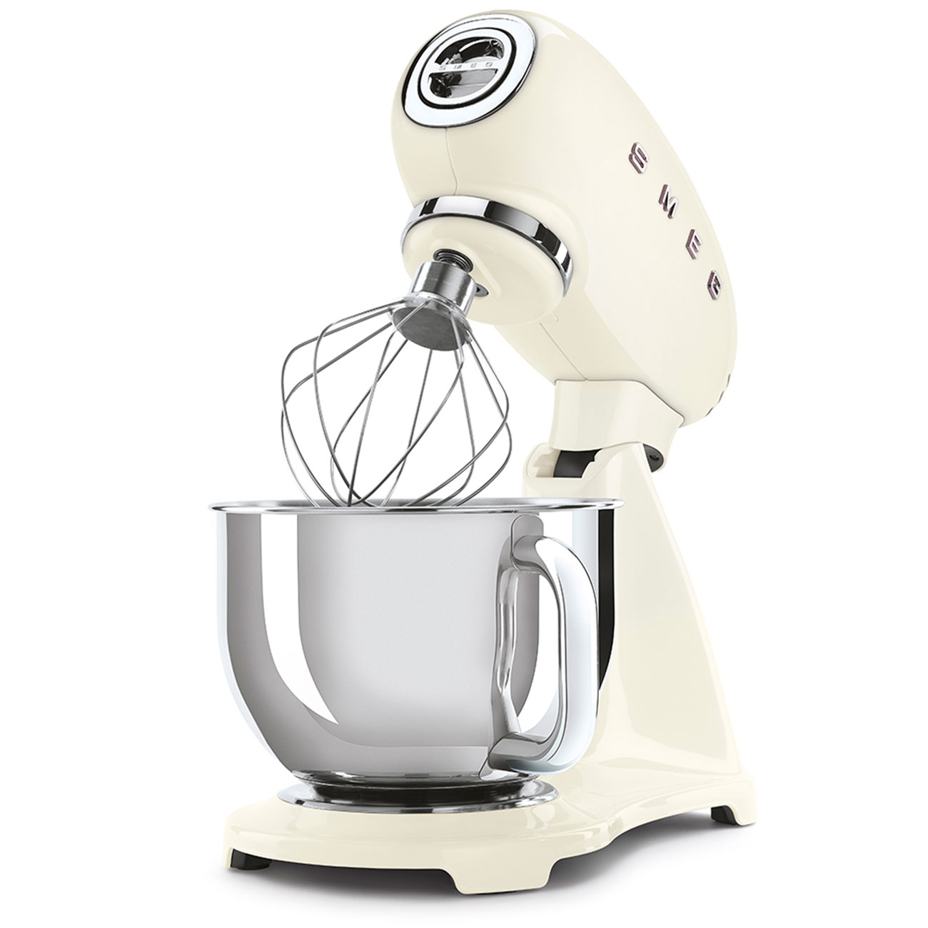 Cream Food Mixer with 4.8l stainless steel bowl - SMF03CRUK_2