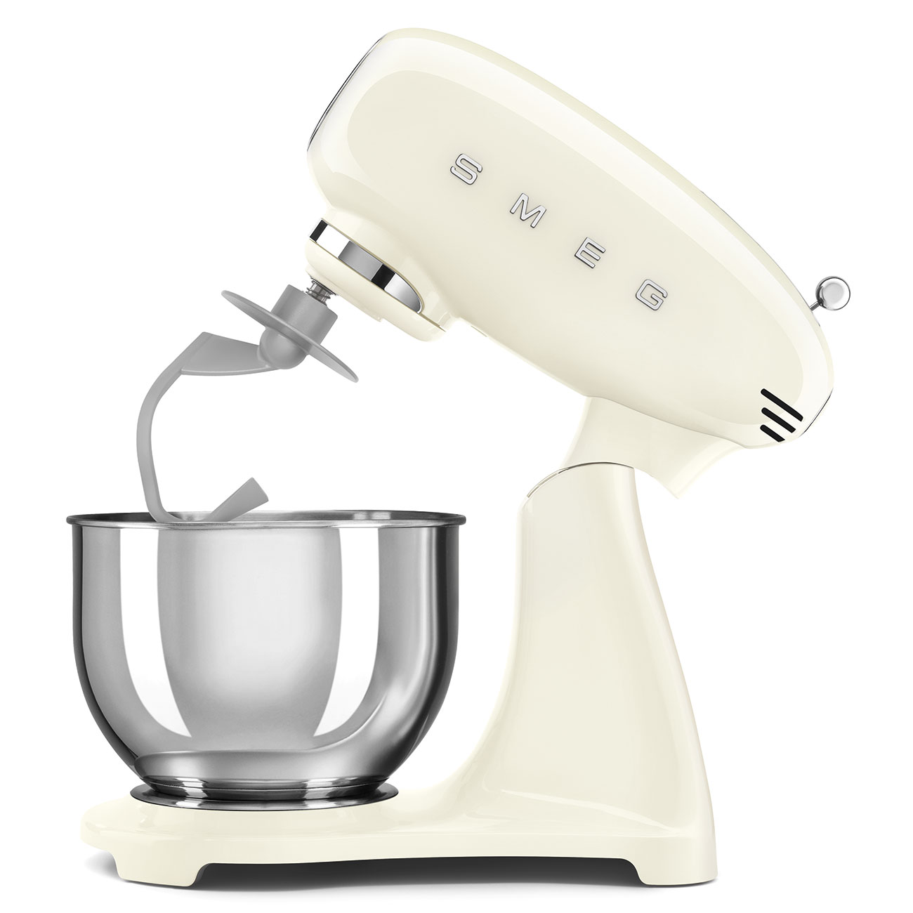 Cream Food Mixer with 4.8l stainless steel bowl - SMF03CRUK_3