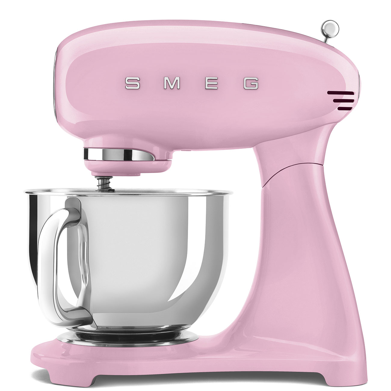Pink Food Mixer with 4.8l stainless steel bowl - SMF03PKUK_1