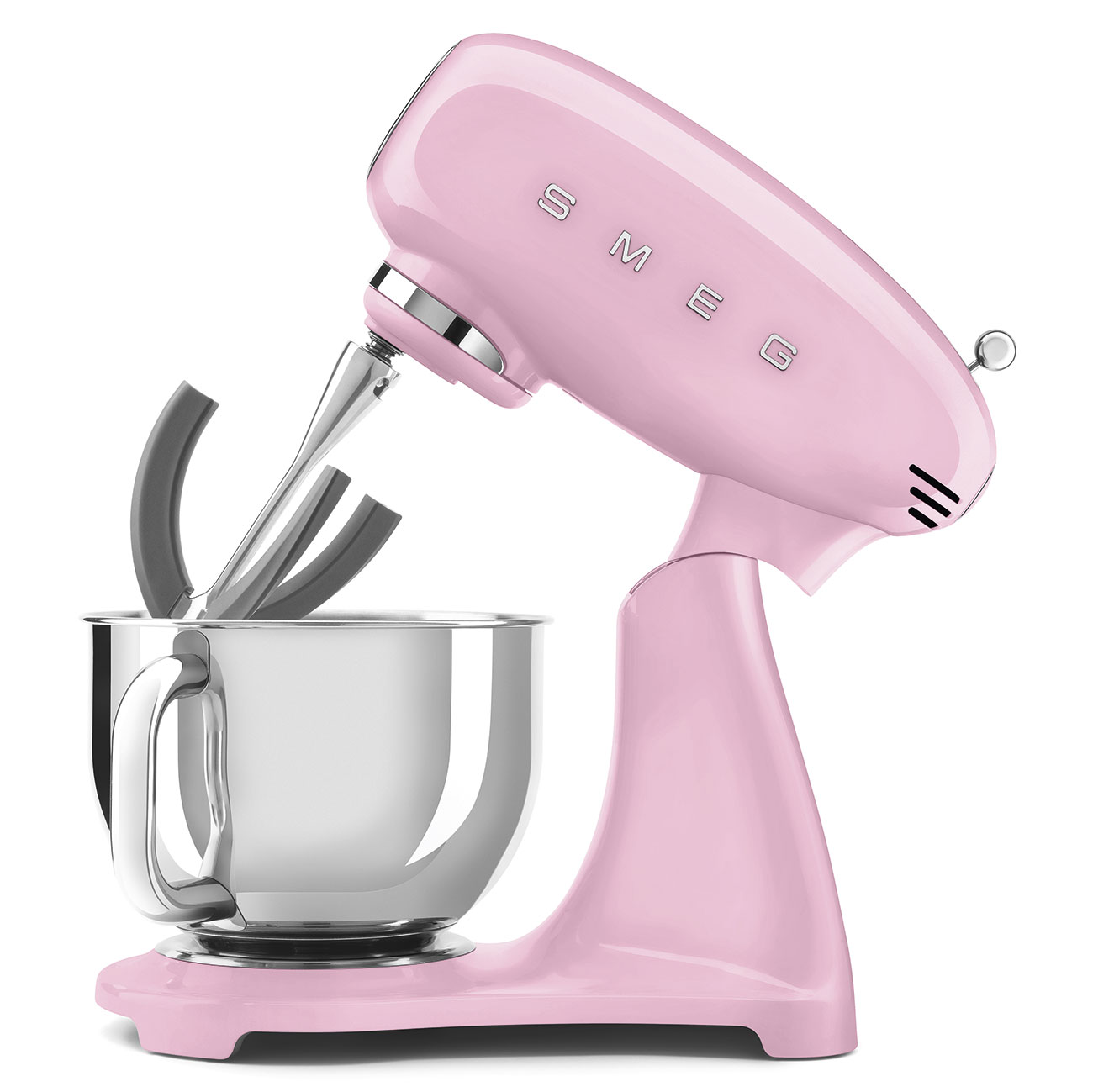 Pink Food Mixer with 4.8l stainless steel bowl - SMF03PKUK_4