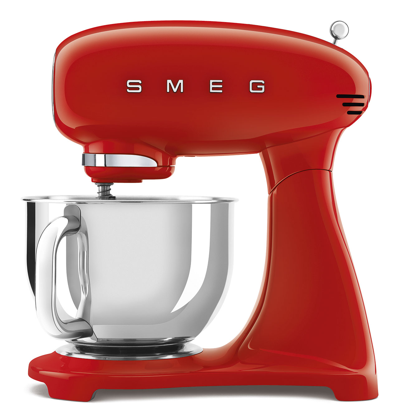 Red Food Mixer with 4.8l stainless steel bowl - SMF03RDUK_1