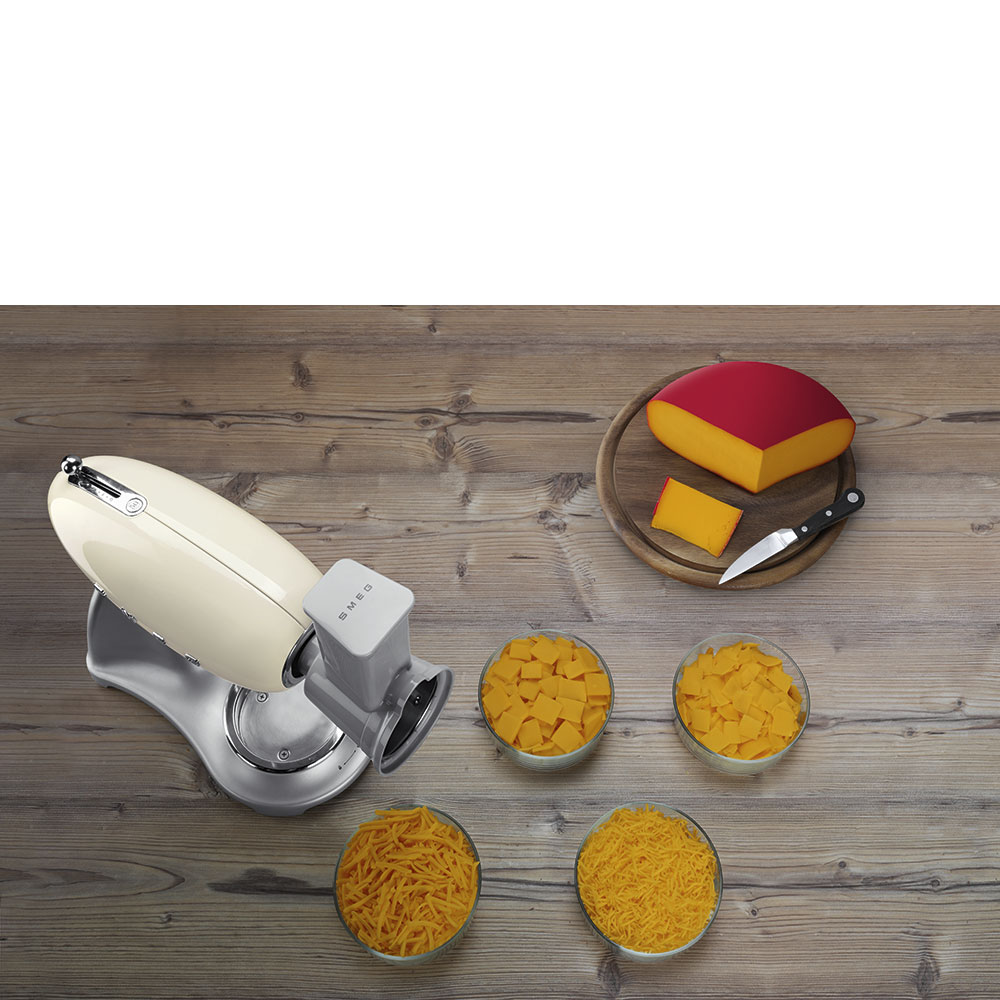Smeg | Slicer & rivejern (4 stykker tilbehør) til Køkkenmaskine  | SMSG01_10