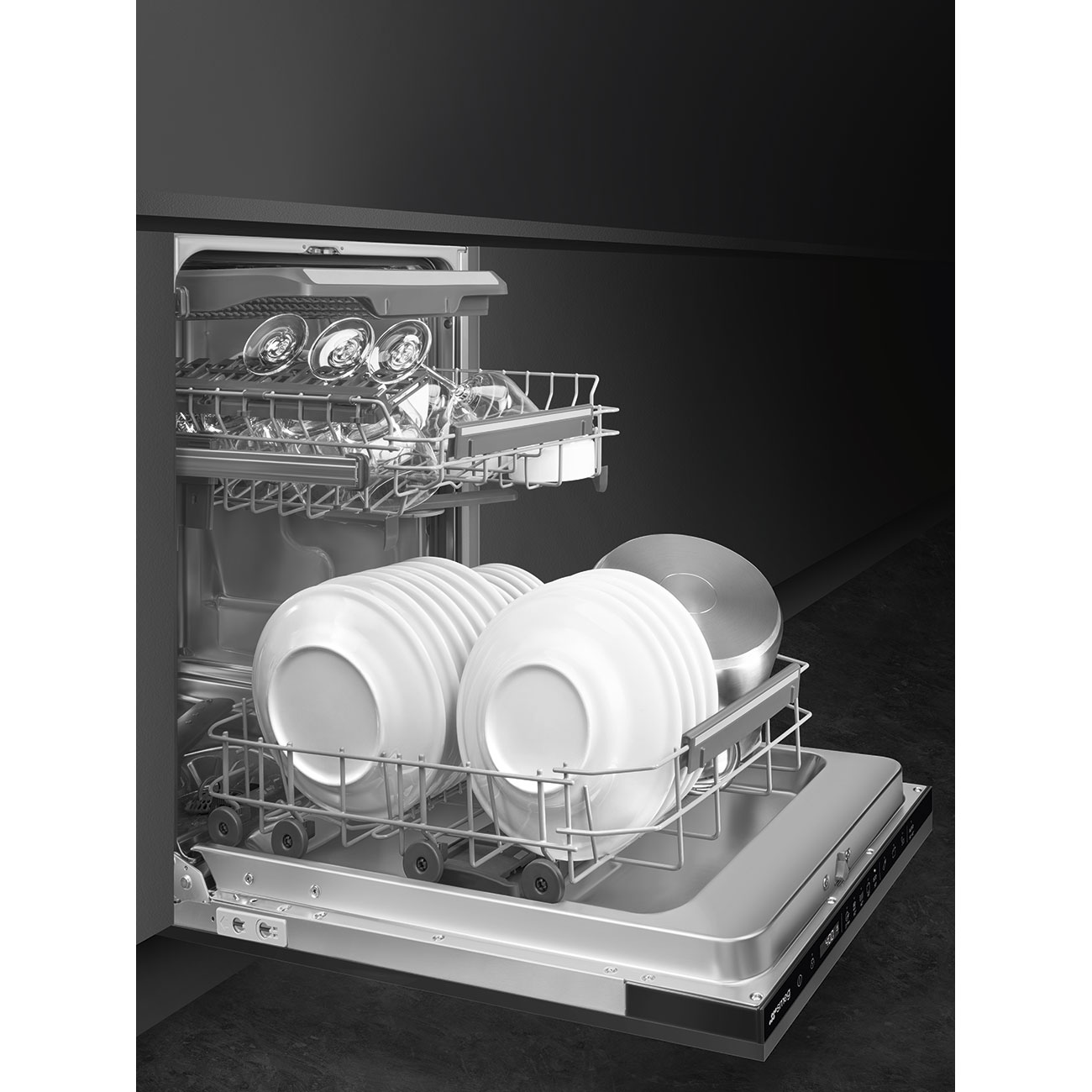 Smeg | Integrerbare Opvaskemaskine 45 cm - ST4533IN_3