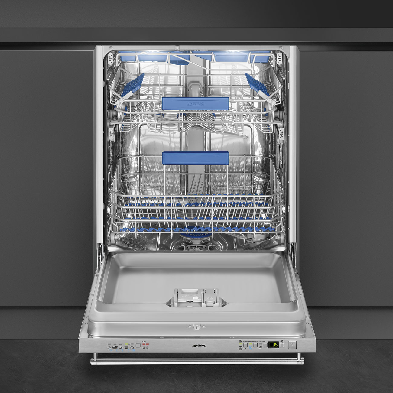 Under counter built-in dishwasher 60 cm Smeg_4
