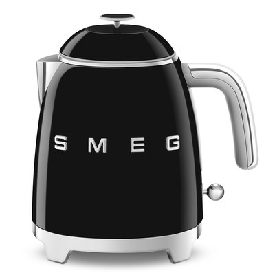 View product information for Smeg's KLF05BLUK mini kettle in black