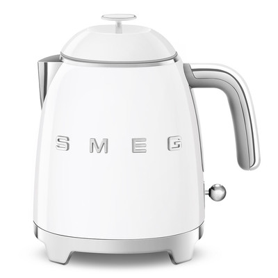 View product information for Smeg's KLF05WHUK mini kettle in white