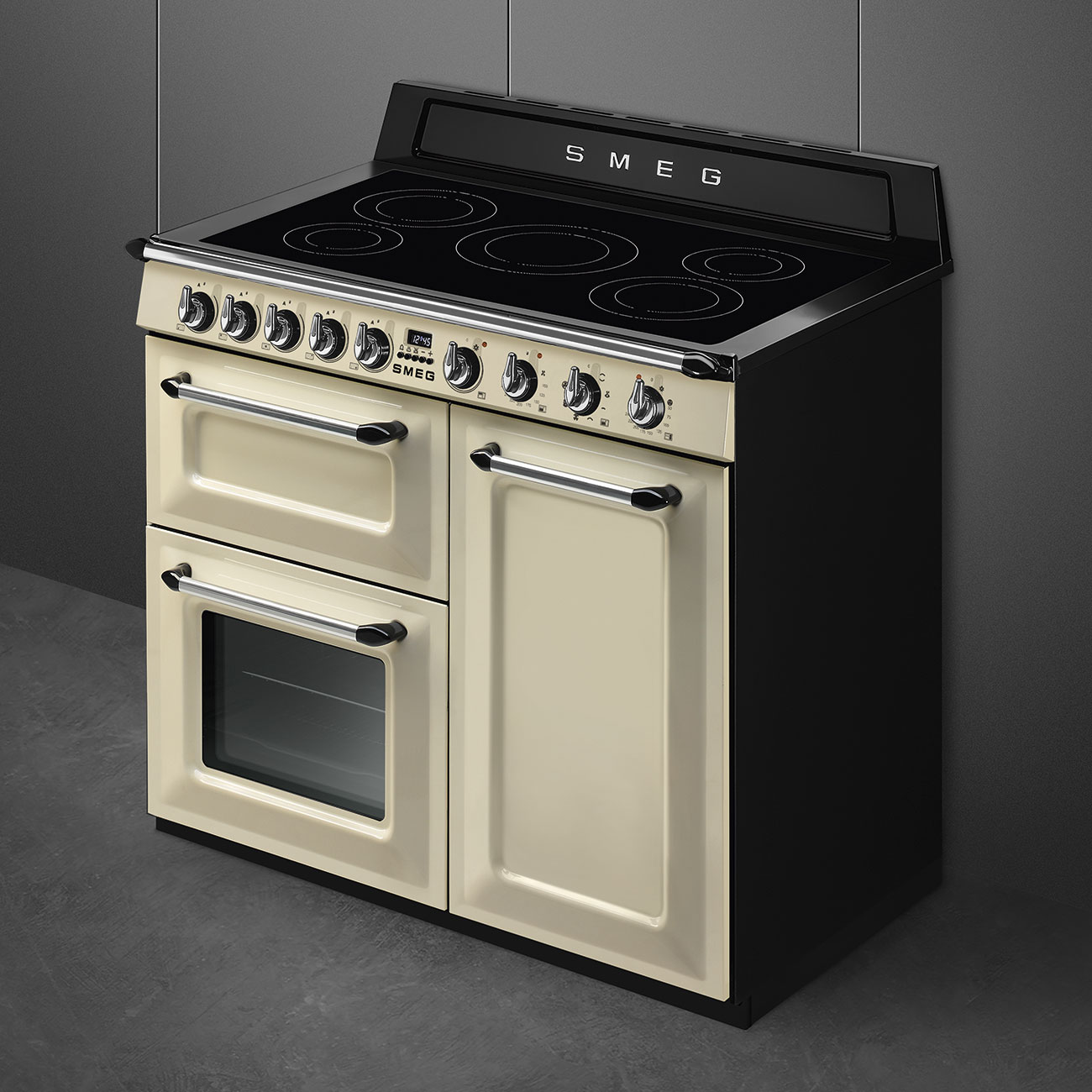 Smeg Cream Cooker with Induction Hob_2