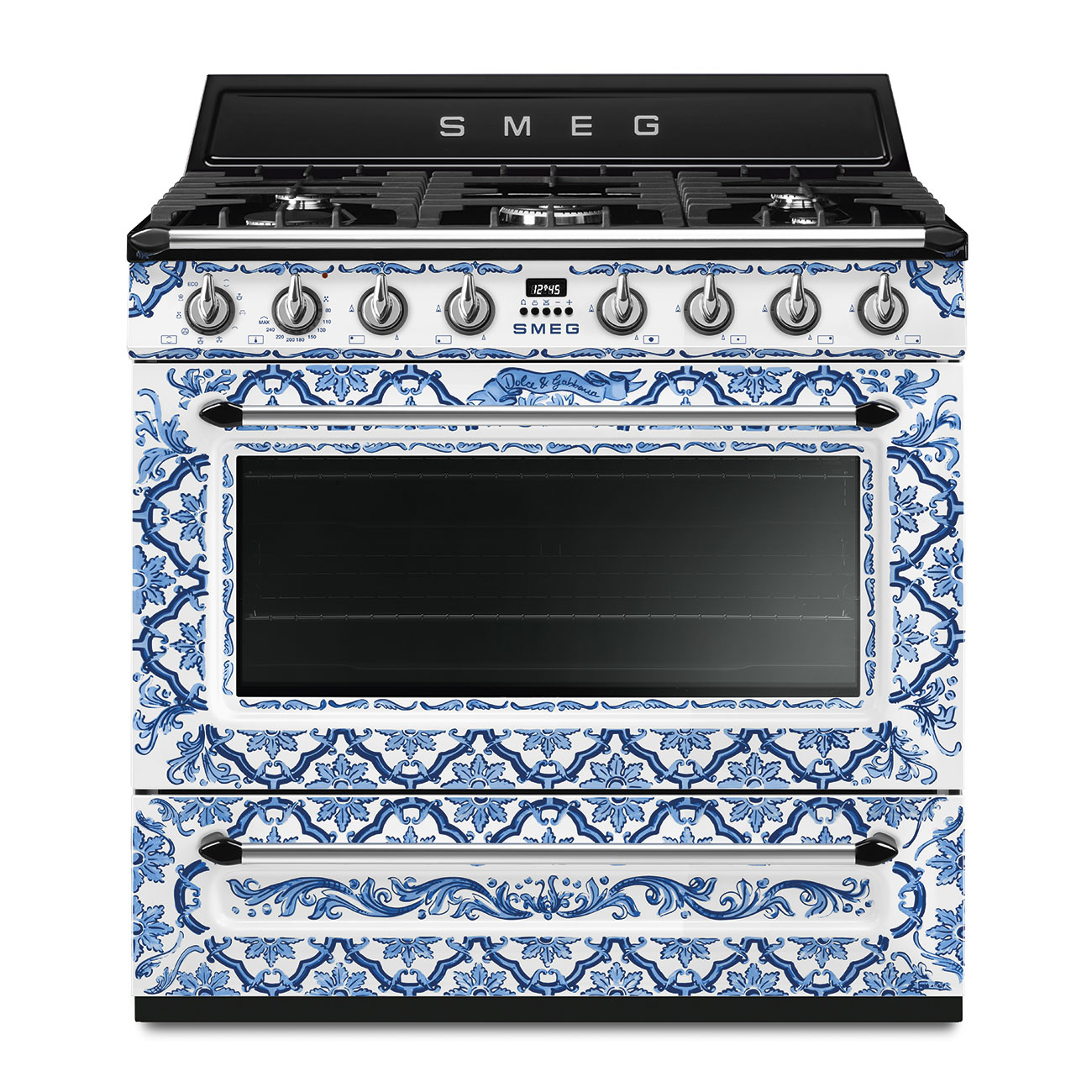 Smeg Decorated / Special Cooker with Gas Hob_2