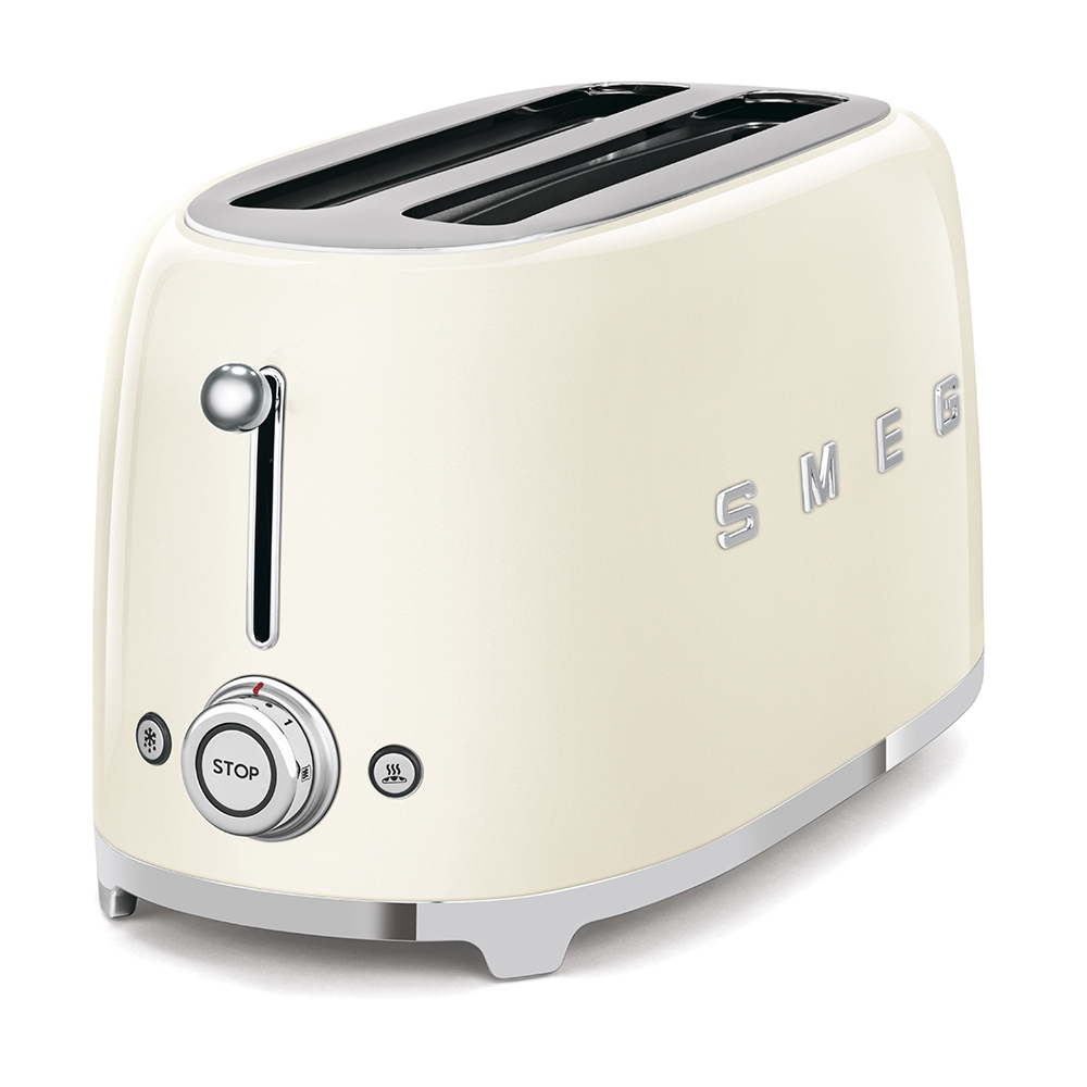 Gloss Cream 4 Slice long slot Toaster - TSF02CRUK_6