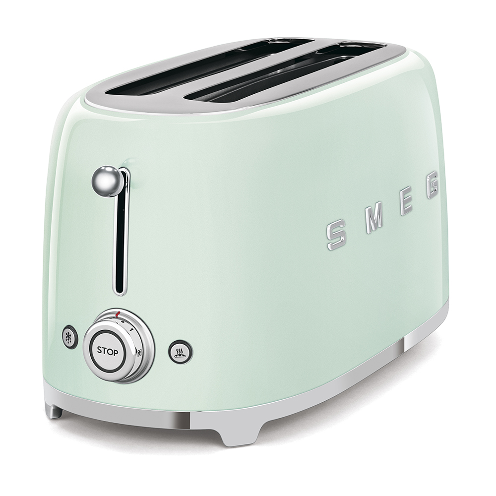 Gloss Pastel Green 4 Slice long slot Toaster - TSF02PGUK_3