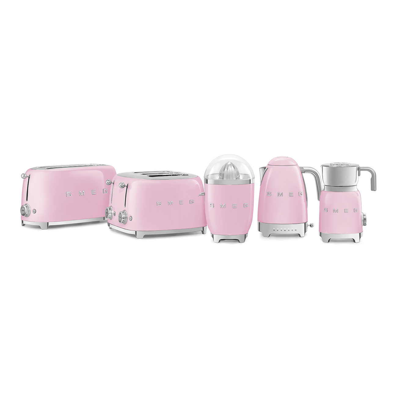 Gloss Pink 4 Slice long slot Toaster - TSF02PKUK_3
