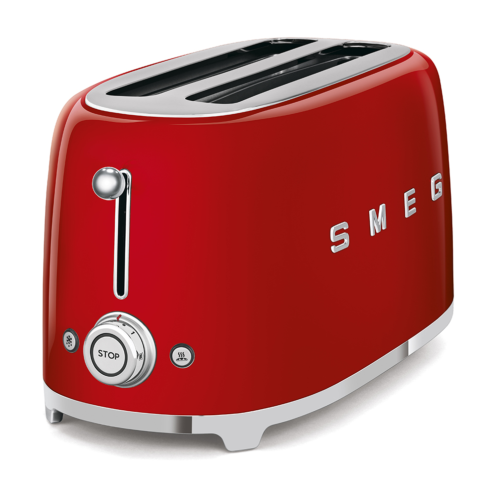 Gloss Red 4 Slice long slot Toaster - TSF02RDUK_2