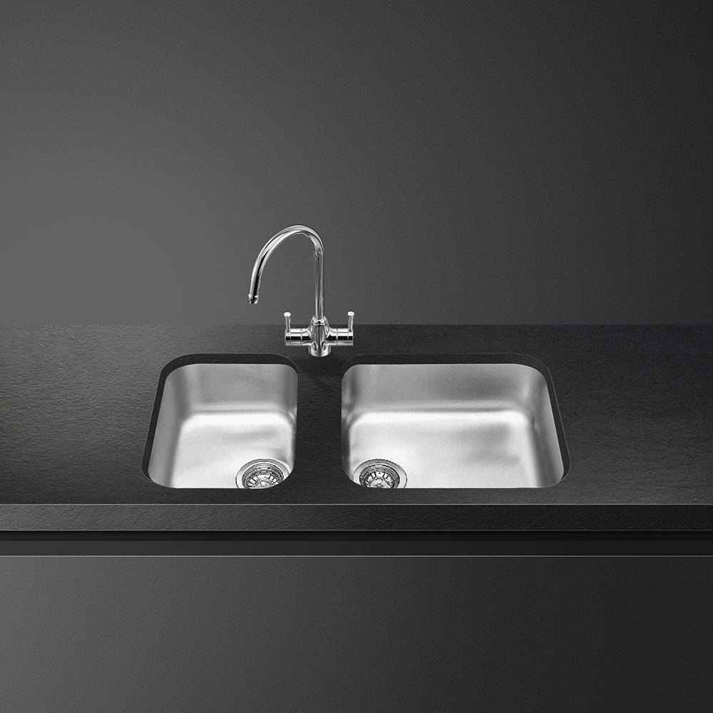 Realistic Sink Smeg Mixer 3d Turbosquid 1424649