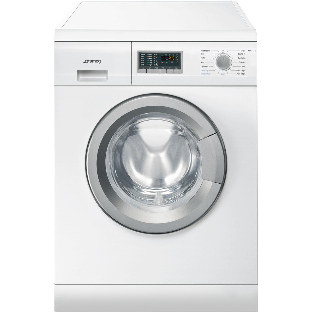 Smeg |Frittstående Vaskemaskin og tørketrommel 60 cm | WDF147-2_1