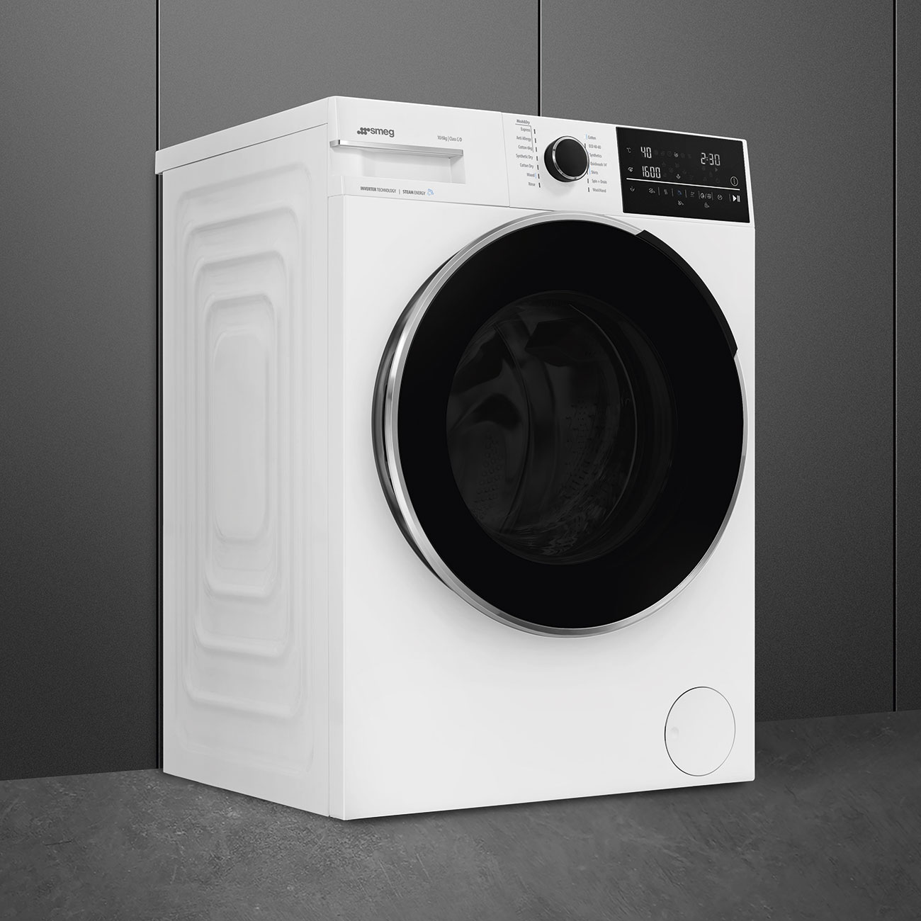 Smeg |Frittstående Vaskemaskin og tørketrommel 60 cm | WDN064SLDIN_2
